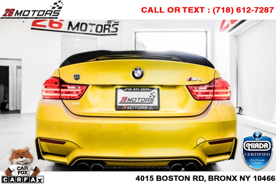 Used BMW M4 2dr Cpe 2016 | 26 Motors Corp. Bronx, New York Used BMW M4 2dr Cpe 2016 | 26 Motors Corp. Bronx, New York