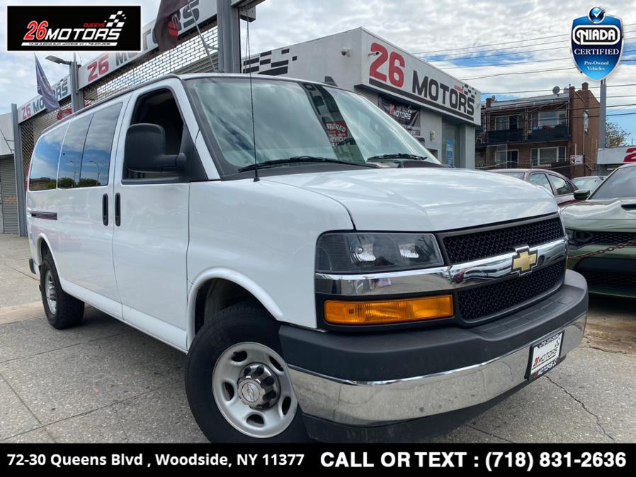 Used Chevrolet Express Passenger RWD 3500 135" LT 2018 | 26 Motors Queens. Woodside, New York Used Chevrolet Express Passenger RWD 3500 135" LT 2018 | 26 Motors Queens. Woodside, New York