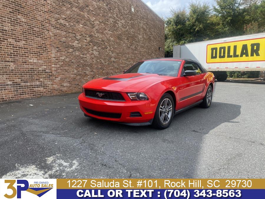 2012 Ford Mustang 2dr Conv V6 Premium, available for sale in Rock Hill, South Carolina | 3 Points Auto Sales. Rock Hill, South Carolina 2012 Ford Mustang 2dr Conv V6 Premium, available for sale in Rock Hill, South Carolina | 3 Points Auto Sales. Rock Hill, South Carolina