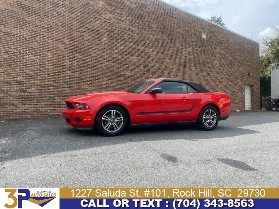 2012 Ford Mustang 2dr Conv V6 Premium, available for sale in Rock Hill, South Carolina | 3 Points Auto Sales. Rock Hill, South Carolina 2012 Ford Mustang 2dr Conv V6 Premium, available for sale in Rock Hill, South Carolina | 3 Points Auto Sales. Rock Hill, South Carolina