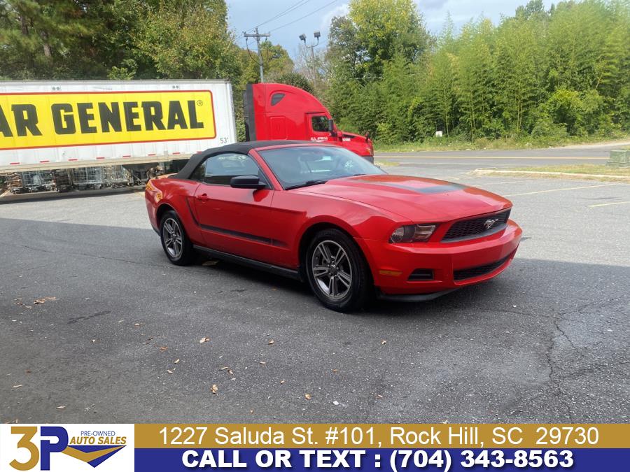 2012 Ford Mustang 2dr Conv V6 Premium, available for sale in Rock Hill, South Carolina | 3 Points Auto Sales. Rock Hill, South Carolina 2012 Ford Mustang 2dr Conv V6 Premium, available for sale in Rock Hill, South Carolina | 3 Points Auto Sales. Rock Hill, South Carolina
