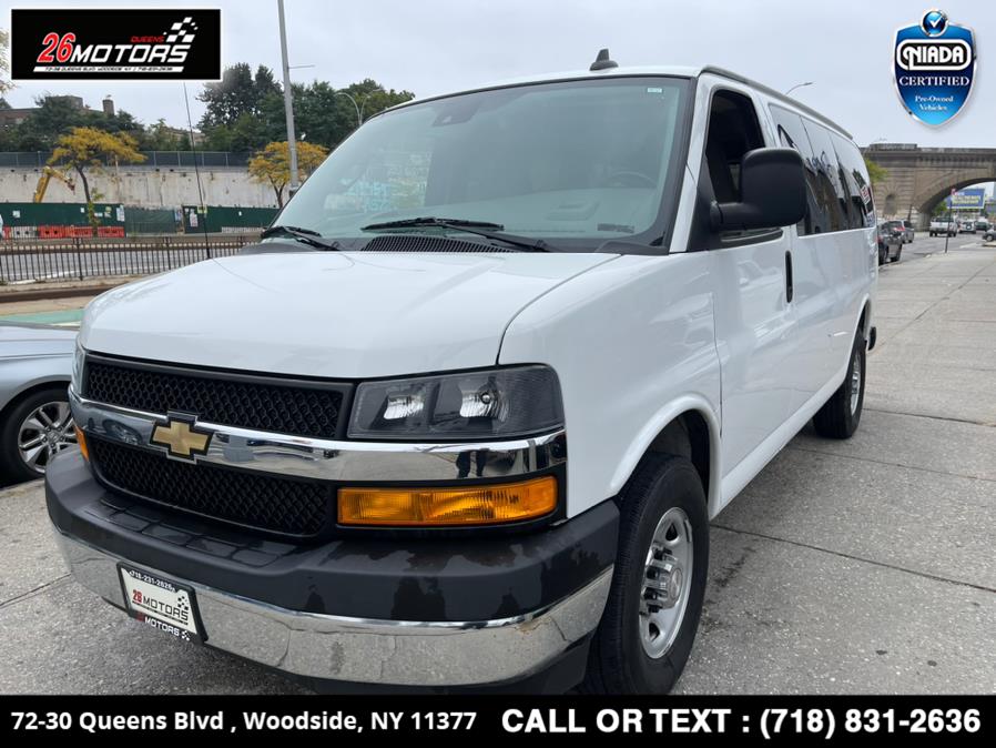 Used Chevrolet Express Passenger RWD 3500 135" LT 2019 | 26 Motors Queens. Woodside, New York Used Chevrolet Express Passenger RWD 3500 135" LT 2019 | 26 Motors Queens. Woodside, New York