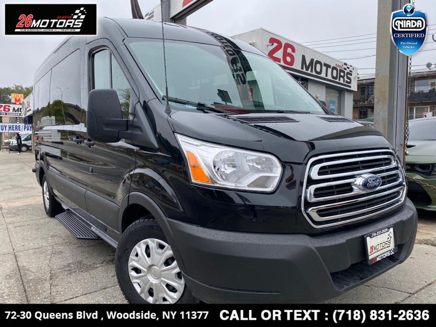 Used Ford Transit Passenger Wagon T-350 148" Med Roof XLT Sliding RH Dr 2019 | 26 Motors Queens. Woodside, New York Used Ford Transit Passenger Wagon T-350 148" Med Roof XLT Sliding RH Dr 2019 | 26 Motors Queens. Woodside, New York