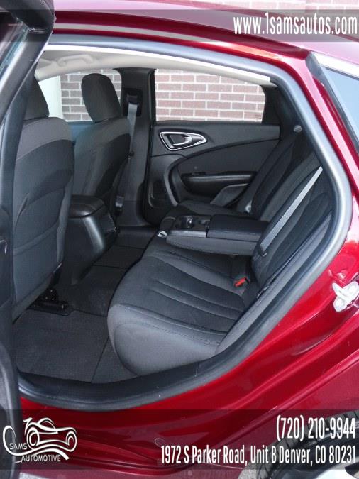 Used Chrysler 200 4dr Sdn Limited FWD 2016 | Sam's Automotive. Denver, Colorado Used Chrysler 200 4dr Sdn Limited FWD 2016 | Sam's Automotive. Denver, Colorado