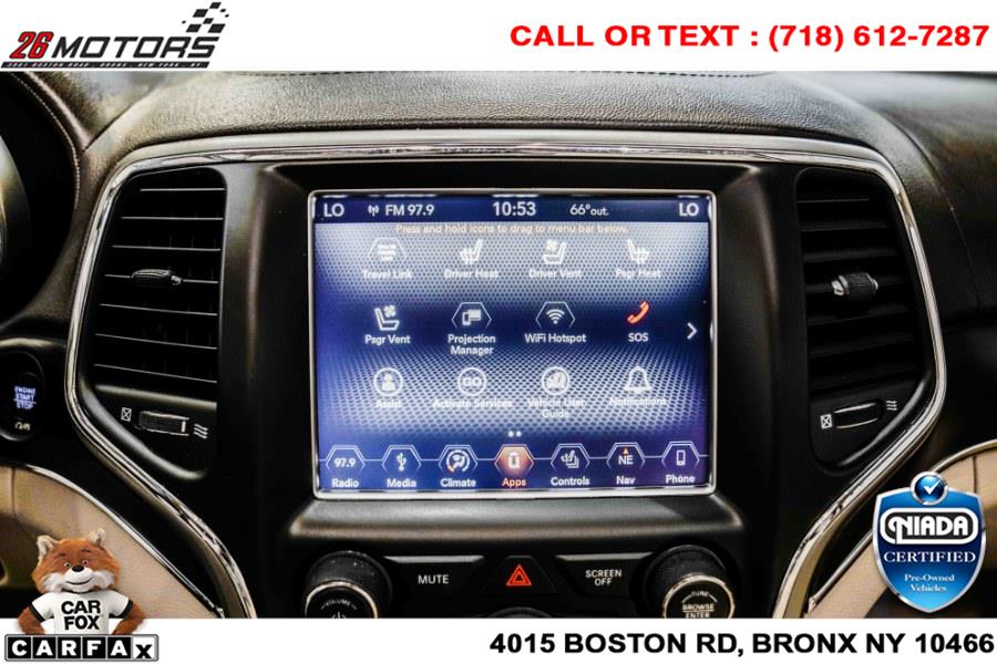 Used Jeep Grand Cherokee Overland 4x4 2018 | 26 Motors Corp. Bronx, New York Used Jeep Grand Cherokee Overland 4x4 2018 | 26 Motors Corp. Bronx, New York