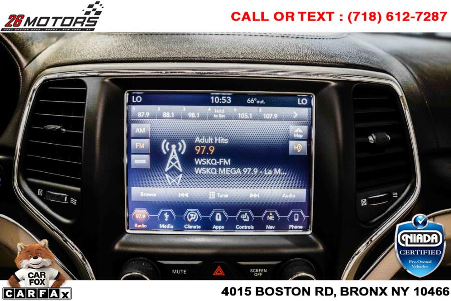 Used Jeep Grand Cherokee Overland 4x4 2018 | 26 Motors Corp. Bronx, New York Used Jeep Grand Cherokee Overland 4x4 2018 | 26 Motors Corp. Bronx, New York