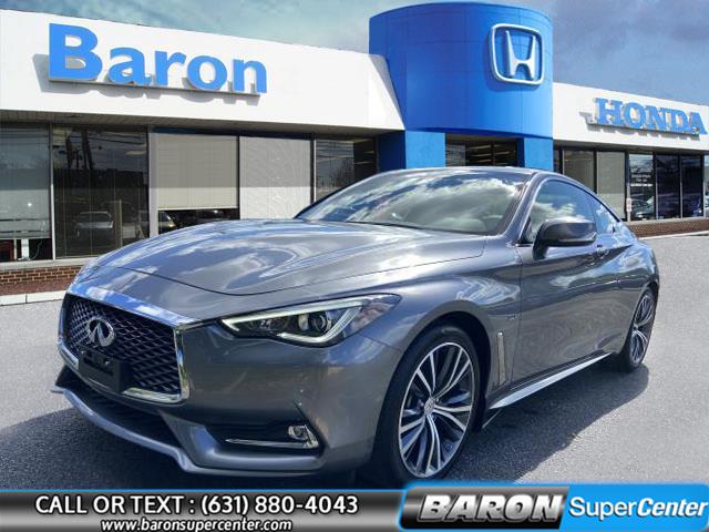 2018 Infiniti Q60 3.0t LUXE, available for sale in Patchogue, New York | Baron Supercenter. Patchogue, New York