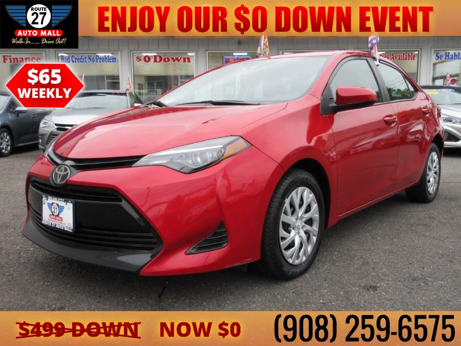 Used Toyota Corolla LE CVT (Natl) 2019 | Route 27 Auto Mall. Linden, New Jersey