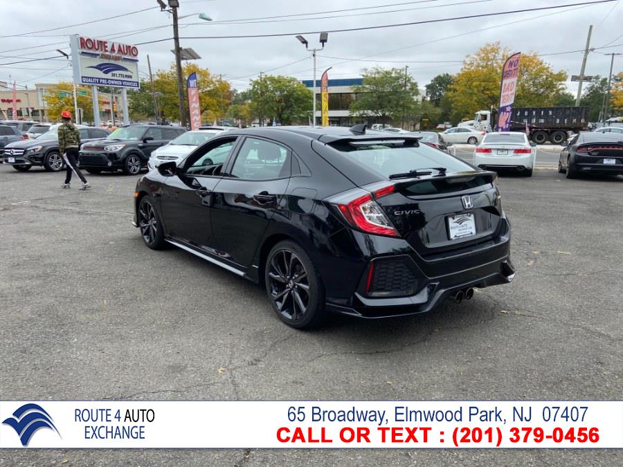 Used Honda Civic Hatchback Sport CVT 2018 | Route 4 Auto Exchange. Elmwood Park, New Jersey Used Honda Civic Hatchback Sport CVT 2018 | Route 4 Auto Exchange. Elmwood Park, New Jersey