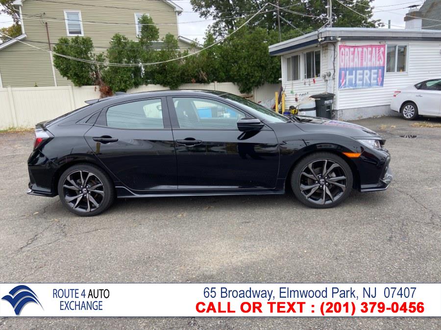 Used Honda Civic Hatchback Sport CVT 2018 | Route 4 Auto Exchange. Elmwood Park, New Jersey Used Honda Civic Hatchback Sport CVT 2018 | Route 4 Auto Exchange. Elmwood Park, New Jersey