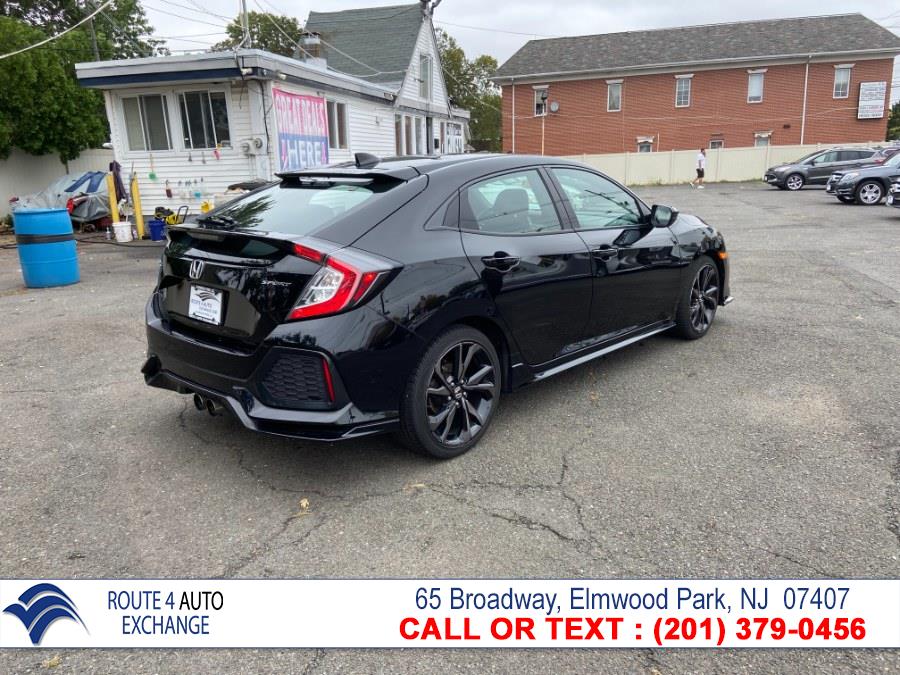 Used Honda Civic Hatchback Sport CVT 2018 | Route 4 Auto Exchange. Elmwood Park, New Jersey Used Honda Civic Hatchback Sport CVT 2018 | Route 4 Auto Exchange. Elmwood Park, New Jersey