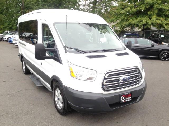 Used Ford T-350 Transit Passenger Wagon XLT w/ rearCam 2018 | Car Revolution. Maple Shade, New Jersey Used Ford T-350 Transit Passenger Wagon XLT w/ rearCam 2018 | Car Revolution. Maple Shade, New Jersey