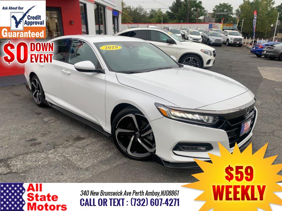 2019 Honda Accord Sedan Sport 1.5T CVT, available for sale in Perth Amboy, New Jersey | All State Motor Inc. Perth Amboy, New Jersey 2019 Honda Accord Sedan Sport 1.5T CVT, available for sale in Perth Amboy, New Jersey | All State Motor Inc. Perth Amboy, New Jersey