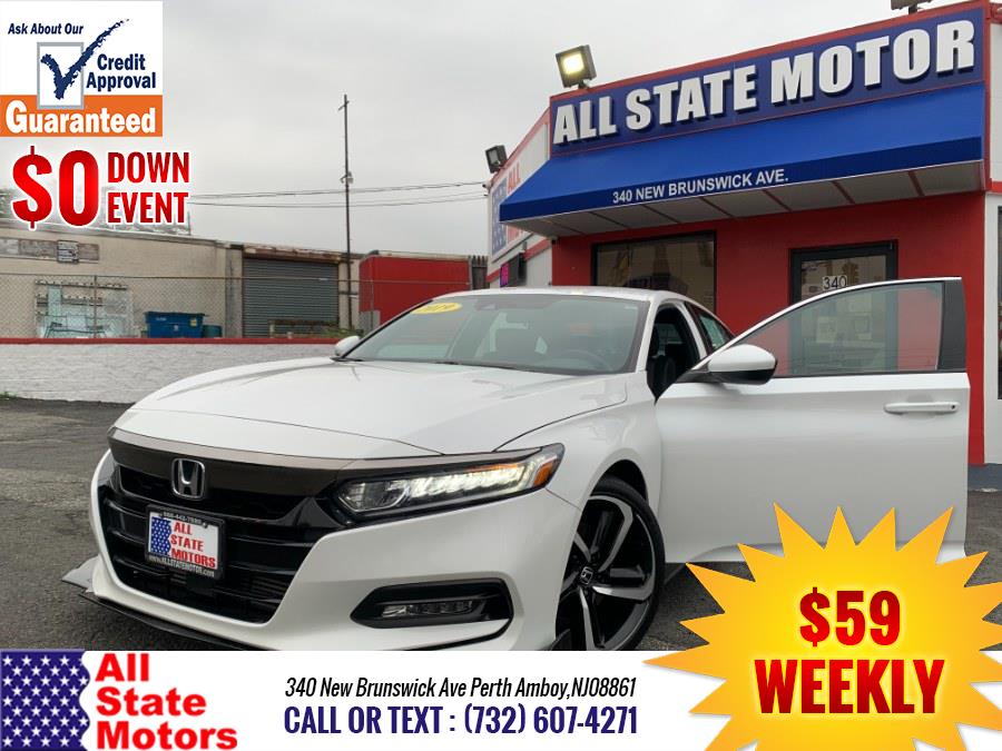 2019 Honda Accord Sedan Sport 1.5T CVT, available for sale in Perth Amboy, New Jersey | All State Motor Inc. Perth Amboy, New Jersey 2019 Honda Accord Sedan Sport 1.5T CVT, available for sale in Perth Amboy, New Jersey | All State Motor Inc. Perth Amboy, New Jersey
