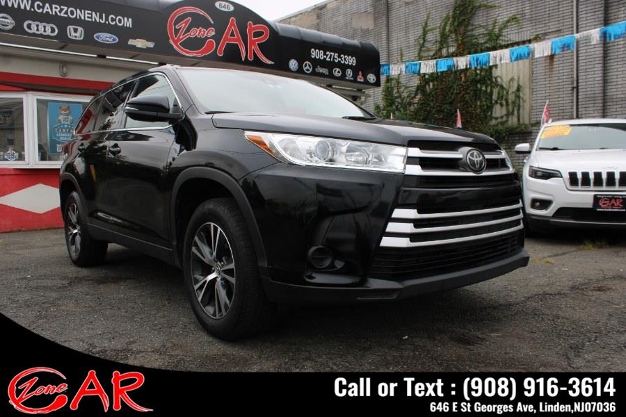 Used Toyota Highlander LE V6 FWD (Natl) 2019 | Car Zone. Linden, New Jersey Used Toyota Highlander LE V6 FWD (Natl) 2019 | Car Zone. Linden, New Jersey