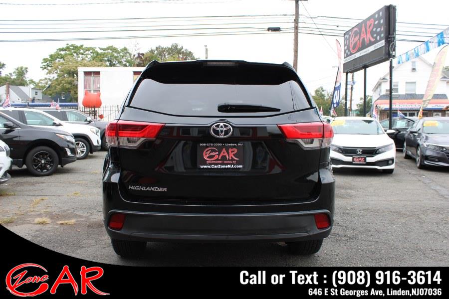 Used Toyota Highlander LE V6 FWD (Natl) 2019 | Car Zone. Linden, New Jersey Used Toyota Highlander LE V6 FWD (Natl) 2019 | Car Zone. Linden, New Jersey