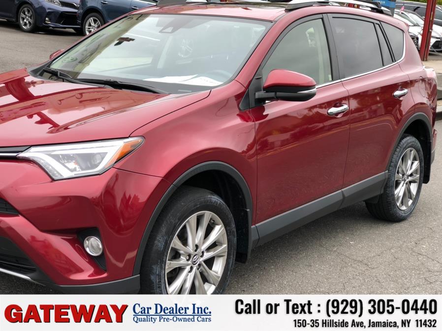 2018 Toyota RAV4 Limited AWD (Natl), available for sale in Jamaica, New York | Gateway Car Dealer Inc. Jamaica, New York 2018 Toyota RAV4 Limited AWD (Natl), available for sale in Jamaica, New York | Gateway Car Dealer Inc. Jamaica, New York