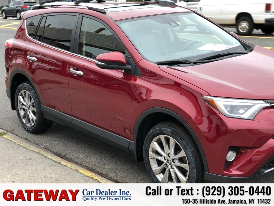 2018 Toyota RAV4 Limited AWD (Natl), available for sale in Jamaica, New York | Gateway Car Dealer Inc. Jamaica, New York 2018 Toyota RAV4 Limited AWD (Natl), available for sale in Jamaica, New York | Gateway Car Dealer Inc. Jamaica, New York