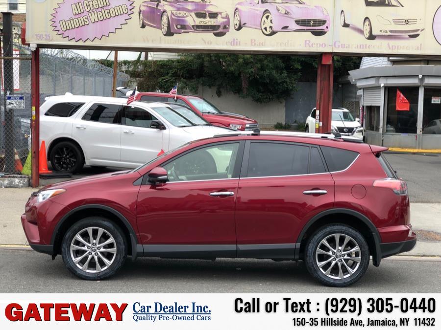 2018 Toyota RAV4 Limited AWD (Natl), available for sale in Jamaica, New York | Gateway Car Dealer Inc. Jamaica, New York 2018 Toyota RAV4 Limited AWD (Natl), available for sale in Jamaica, New York | Gateway Car Dealer Inc. Jamaica, New York