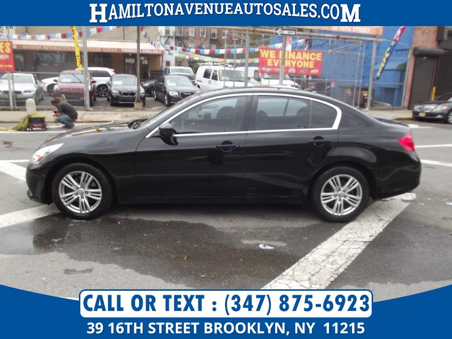 Used Infiniti G37 Sedan 4dr x AWD 2013 | Hamilton Avenue Auto Sales DBA Nyautoauction.com. Brooklyn, New York Used Infiniti G37 Sedan 4dr x AWD 2013 | Hamilton Avenue Auto Sales DBA Nyautoauction.com. Brooklyn, New York