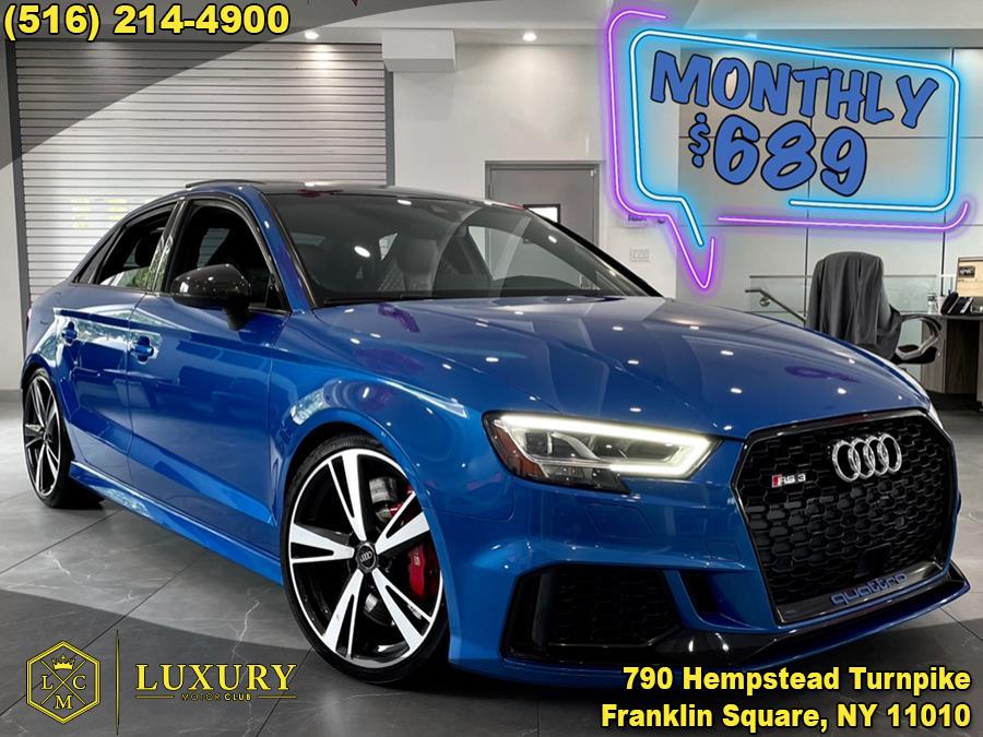 2018 Audi RS 3 2.5 TFSI S Tronic, available for sale in Franklin Square, New York | Luxury Motor Club. Franklin Square, New York