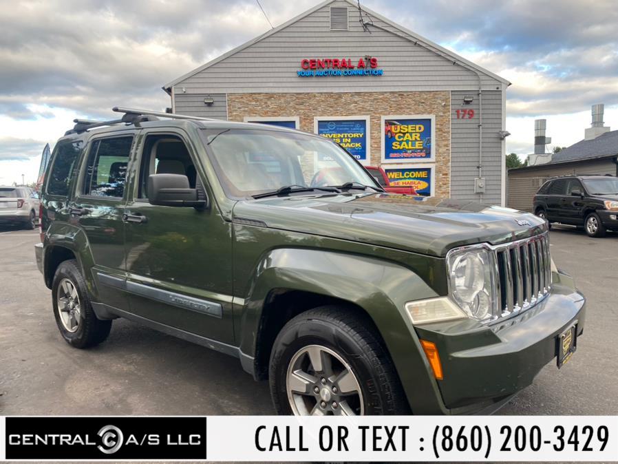 2008 Jeep Liberty 4WD 4dr Sport, available for sale in East Windsor, Connecticut | Central A/S LLC. East Windsor, Connecticut 2008 Jeep Liberty 4WD 4dr Sport, available for sale in East Windsor, Connecticut | Central A/S LLC. East Windsor, Connecticut