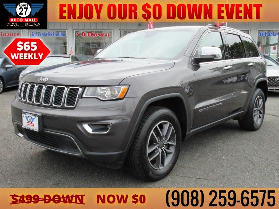 2019 Jeep Grand Cherokee Limited 4x4, available for sale in Linden, New Jersey | Route 27 Auto Mall. Linden, New Jersey