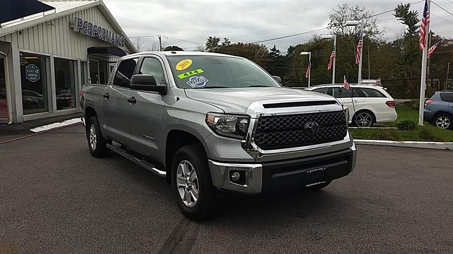 2018 Toyota Tundra 4WD SR5 CrewMax 5.5'' Bed 4.6L (Natl), available for sale in Wilton, Connecticut | Performance Motor Cars Of Connecticut LLC. Wilton, Connecticut 2018 Toyota Tundra 4WD SR5 CrewMax 5.5'' Bed 4.6L (Natl), available for sale in Wilton, Connecticut | Performance Motor Cars Of Connecticut LLC. Wilton, Connecticut