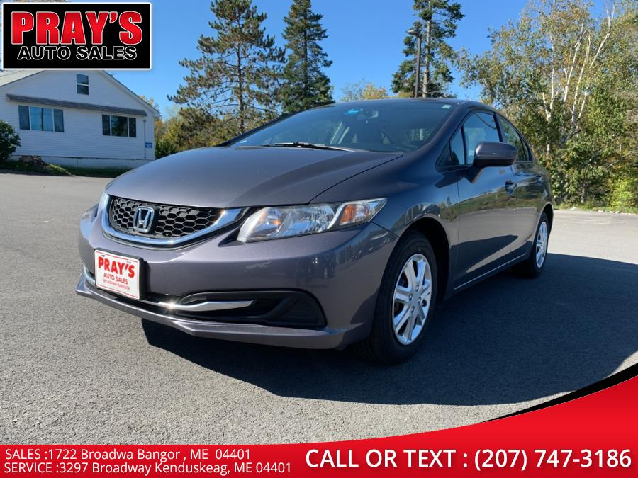 Used Honda Civic Sedan 4dr CVT LX 2014 | Pray's Auto Sales . Bangor , Maine