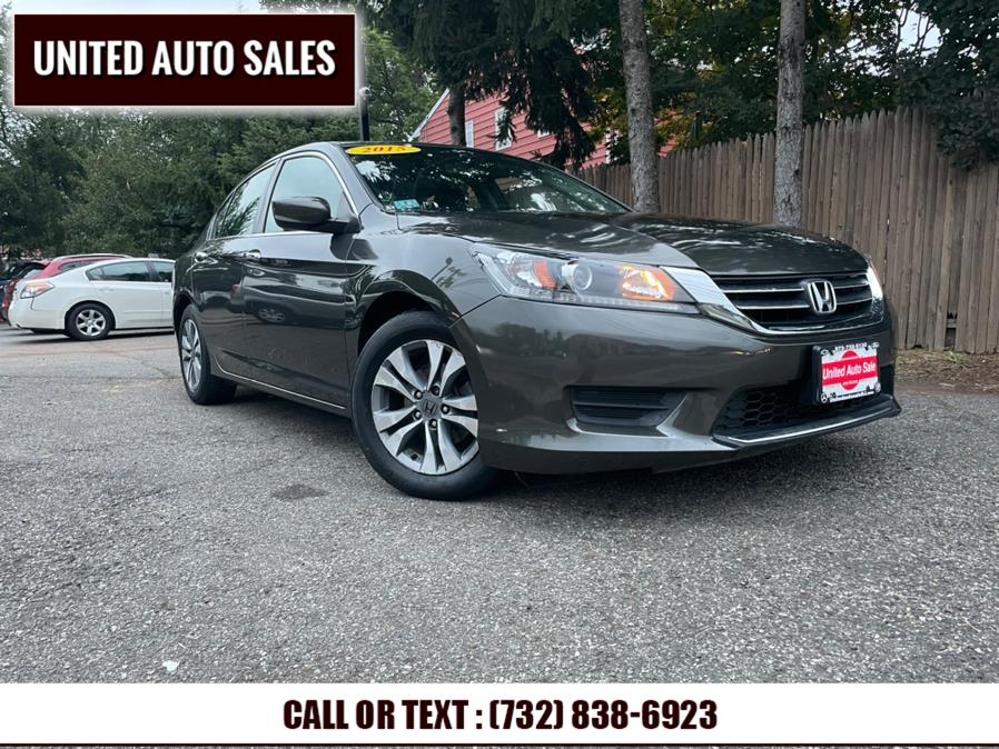 Used Honda Accord Sedan 4dr I4 CVT LX 2015 | United Auto Sale LLC. Rahway, New Jersey Used Honda Accord Sedan 4dr I4 CVT LX 2015 | United Auto Sale LLC. Rahway, New Jersey