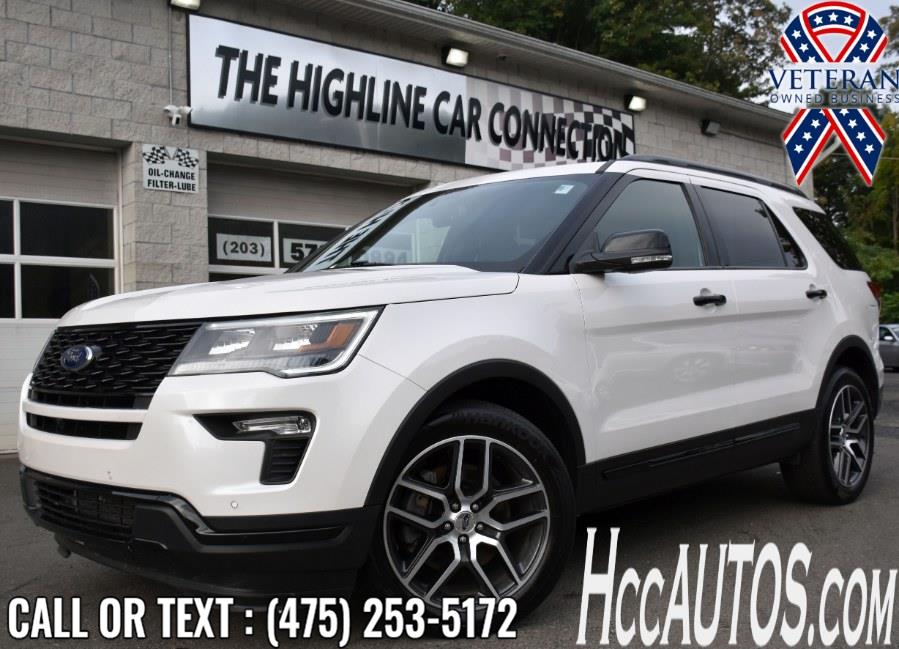 Used Ford Explorer Sport 4WD 2019 | Highline Car Connection. Waterbury, Connecticut Used Ford Explorer Sport 4WD 2019 | Highline Car Connection. Waterbury, Connecticut