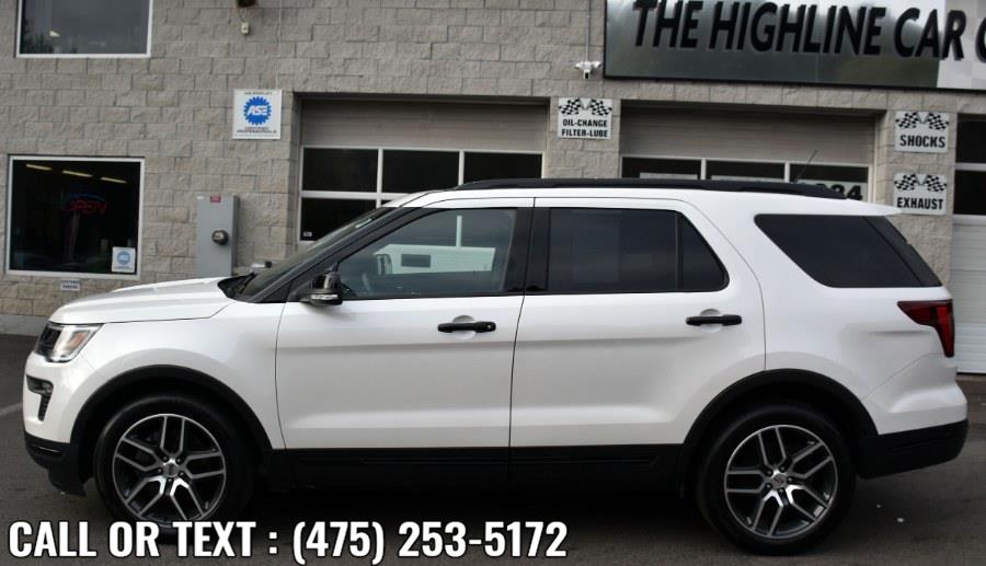 Used Ford Explorer Sport 4WD 2019 | Highline Car Connection. Waterbury, Connecticut Used Ford Explorer Sport 4WD 2019 | Highline Car Connection. Waterbury, Connecticut