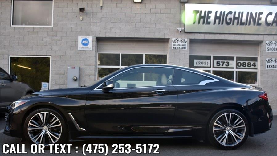 2017 INFINITI Q60 3.0t Premium AWD, available for sale in Waterbury, Connecticut | Highline Car Connection. Waterbury, Connecticut 2017 INFINITI Q60 3.0t Premium AWD, available for sale in Waterbury, Connecticut | Highline Car Connection. Waterbury, Connecticut