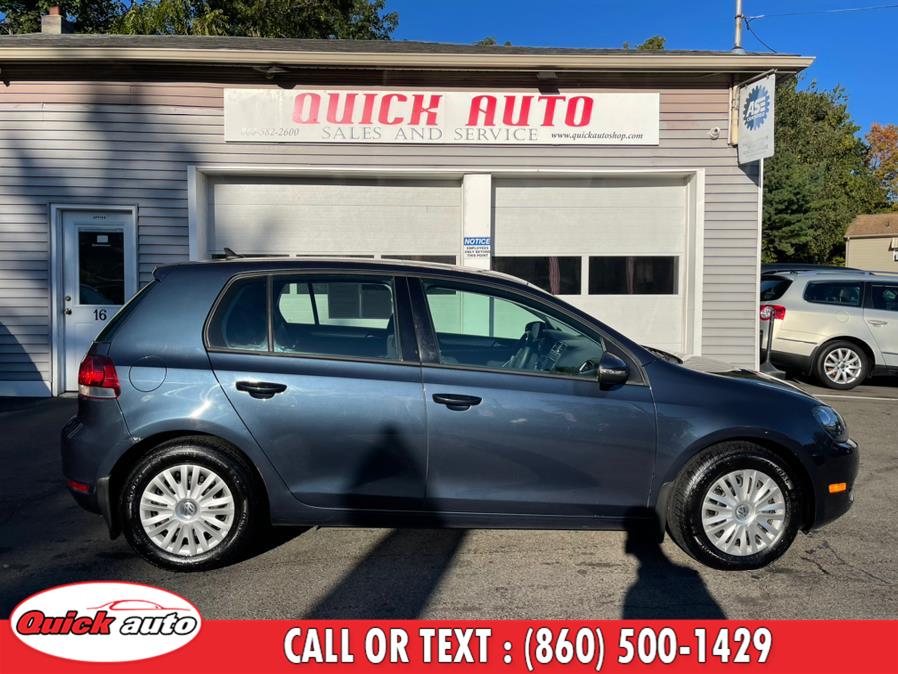 Used Volkswagen Golf 4dr HB Auto w/Conv & Sunroof PZEV 2012 | Quick Auto LLC. Bristol, Connecticut Used Volkswagen Golf 4dr HB Auto w/Conv & Sunroof PZEV 2012 | Quick Auto LLC. Bristol, Connecticut