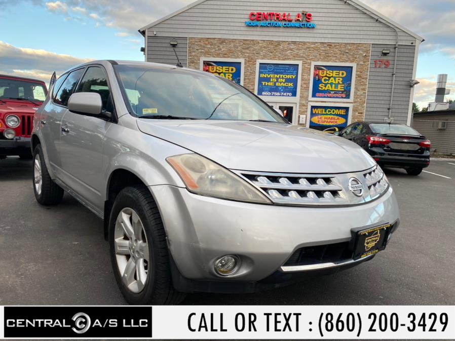 2007 Nissan Murano AWD 4dr S, available for sale in East Windsor, Connecticut | Central A/S LLC. East Windsor, Connecticut