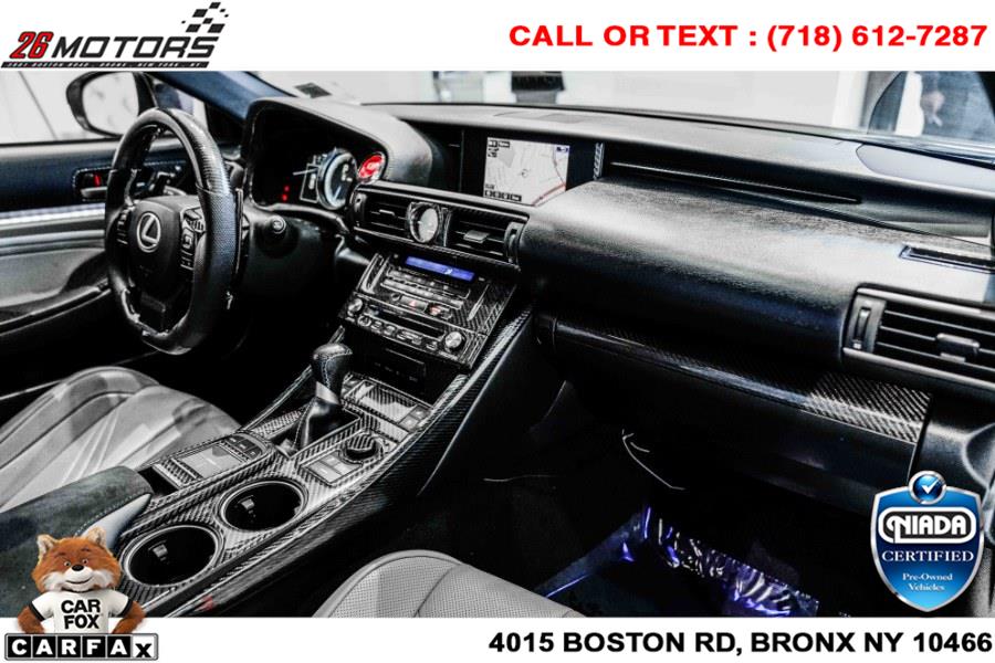 Used Lexus RC F 2dr Cpe 2015 | 26 Motors Corp. Bronx, New York Used Lexus RC F 2dr Cpe 2015 | 26 Motors Corp. Bronx, New York