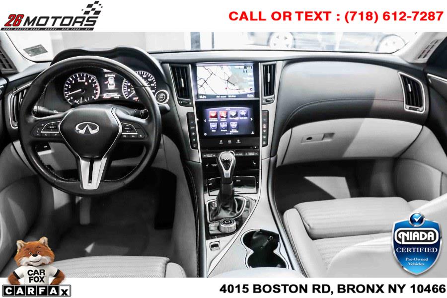 Used INFINITI Q50 3.0t LUXE AWD 2018 | 26 Motors Corp. Bronx, New York Used INFINITI Q50 3.0t LUXE AWD 2018 | 26 Motors Corp. Bronx, New York