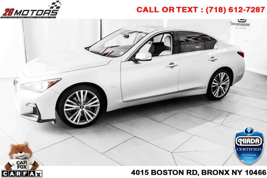 Used INFINITI Q50 3.0t LUXE AWD 2018 | 26 Motors Corp. Bronx, New York Used INFINITI Q50 3.0t LUXE AWD 2018 | 26 Motors Corp. Bronx, New York