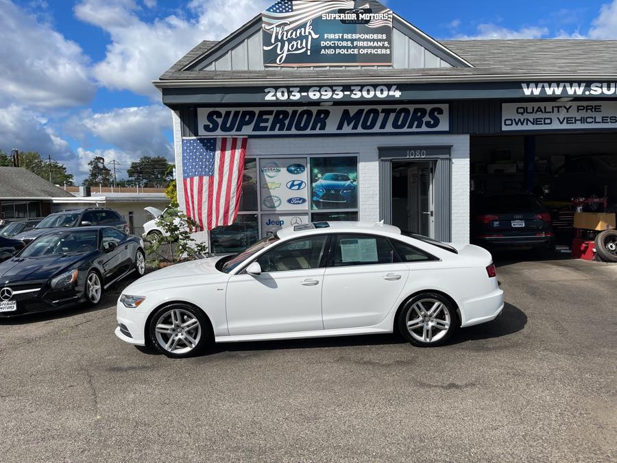 Used Audi A6 S LINE 4 DR QUATRO 2.0 PREMIUM PLUS S LINE 2016 | Superior Motors LLC. Milford, Connecticut