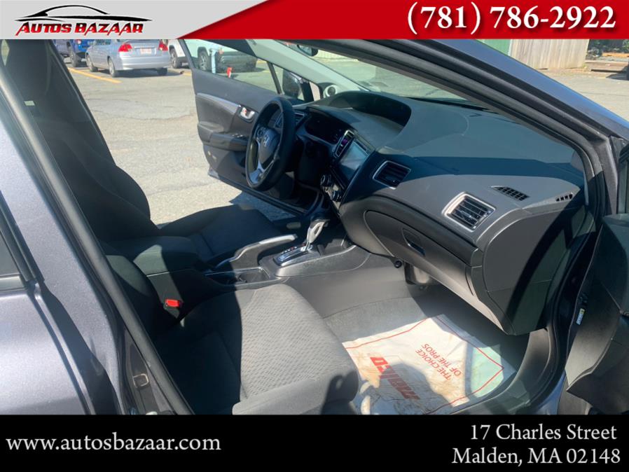 Used Honda Civic Sedan 4dr CVT EX 2014 | Auto Bazaar. Malden, Massachusetts
