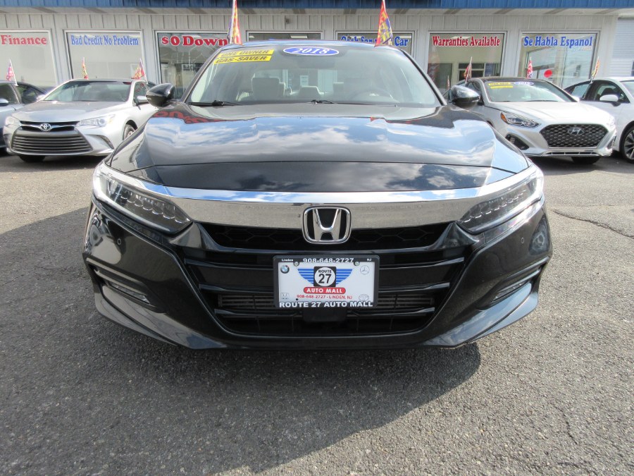 2018 Honda Accord Sedan Touring 1.5T CVT, available for sale in Linden, New Jersey | Route 27 Auto Mall. Linden, New Jersey 2018 Honda Accord Sedan Touring 1.5T CVT, available for sale in Linden, New Jersey | Route 27 Auto Mall. Linden, New Jersey