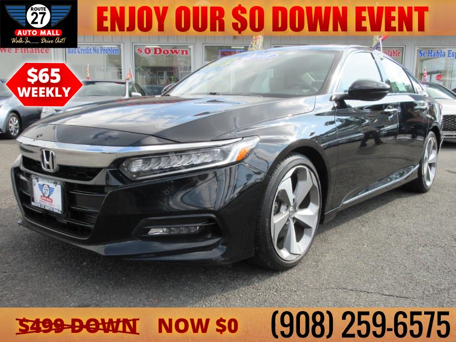 2018 Honda Accord Sedan Touring 1.5T CVT, available for sale in Linden, New Jersey | Route 27 Auto Mall. Linden, New Jersey 2018 Honda Accord Sedan Touring 1.5T CVT, available for sale in Linden, New Jersey | Route 27 Auto Mall. Linden, New Jersey