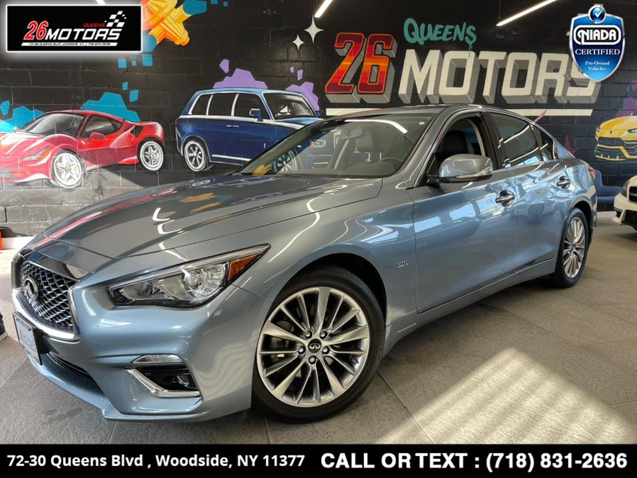 Used INFINITI Q50 3.0t LUXE AWD 2018 | 26 Motors Queens. Woodside, New York Used INFINITI Q50 3.0t LUXE AWD 2018 | 26 Motors Queens. Woodside, New York