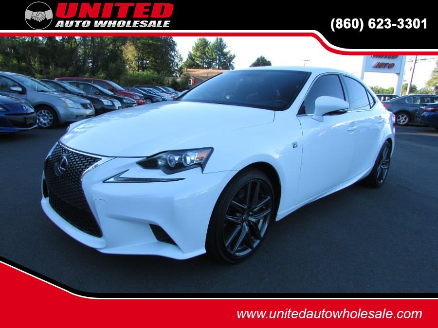 2016 Lexus IS 300 4dr Sdn AWD, available for sale in East Windsor, Connecticut | United Auto Sales of E Windsor, Inc. East Windsor, Connecticut