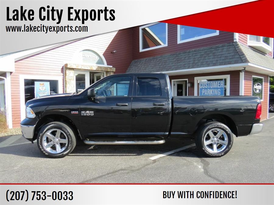 2017 Ram Ram Pickup 1500 Tradesman 4x4 4dr Quad Cab 6.3 ft. SB Pickup, available for sale in Auburn, Maine | Lake City Exports Inc. Auburn, Maine