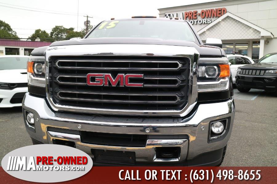 Used GMC Sierra 2500HD 4WD Double Cab 144.2" SLT 2015 | M & A Motors. Huntington, New York Used GMC Sierra 2500HD 4WD Double Cab 144.2" SLT 2015 | M & A Motors. Huntington, New York