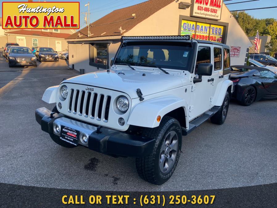 2018 Jeep Wrangler JK Unlimited Sahara 4x4, available for sale in Huntington Station, New York | Huntington Auto Mall. Huntington Station, New York