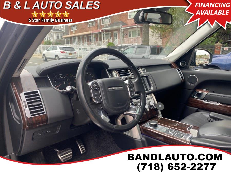 2016 Land Rover Range Rover 4WD 4dr Supercharged, available for sale in Bronx, New York | B & L Auto Sales LLC. Bronx, New York 2016 Land Rover Range Rover 4WD 4dr Supercharged, available for sale in Bronx, New York | B & L Auto Sales LLC. Bronx, New York