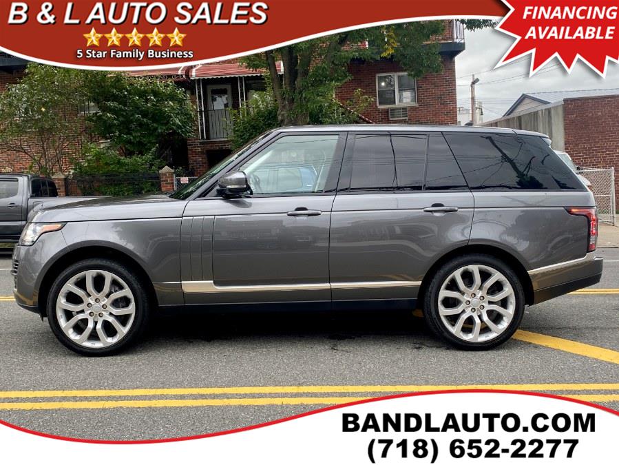 2016 Land Rover Range Rover 4WD 4dr Supercharged, available for sale in Bronx, New York | B & L Auto Sales LLC. Bronx, New York 2016 Land Rover Range Rover 4WD 4dr Supercharged, available for sale in Bronx, New York | B & L Auto Sales LLC. Bronx, New York