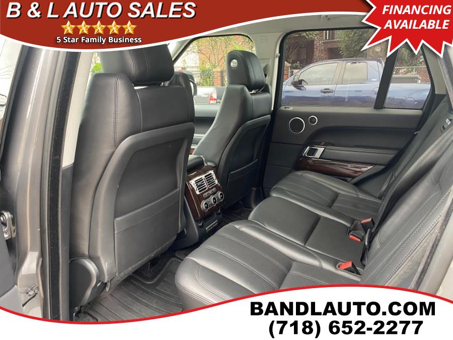 2016 Land Rover Range Rover 4WD 4dr Supercharged, available for sale in Bronx, New York | B & L Auto Sales LLC. Bronx, New York 2016 Land Rover Range Rover 4WD 4dr Supercharged, available for sale in Bronx, New York | B & L Auto Sales LLC. Bronx, New York
